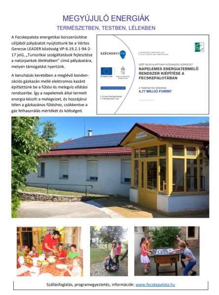 Fecskepalota Pihenőház - Gánt-bányatelep