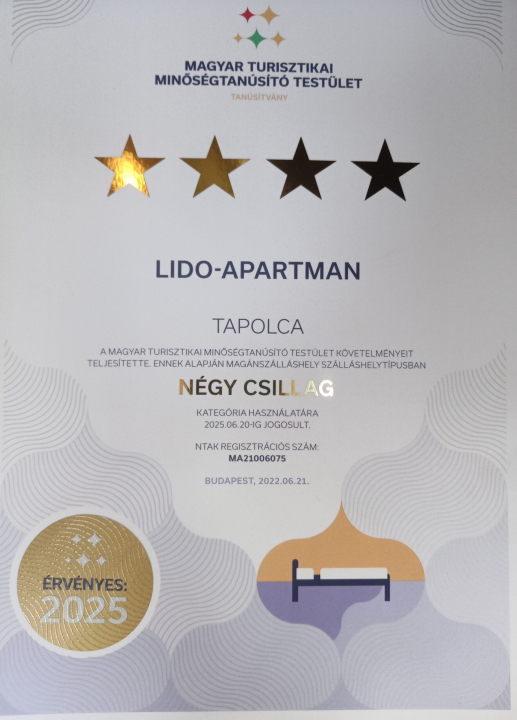 LIDO-Apartman - Tapolca